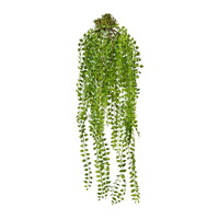 Columnea Hänger grün, 45/70cm Länge, Kunststoff Hängepflanze m. Wurzel