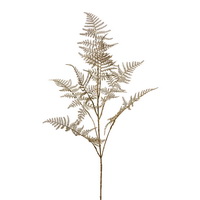 Asparaguszweig antik-gold L 88/48cm, Kunststoff, künstlich, sehr lang