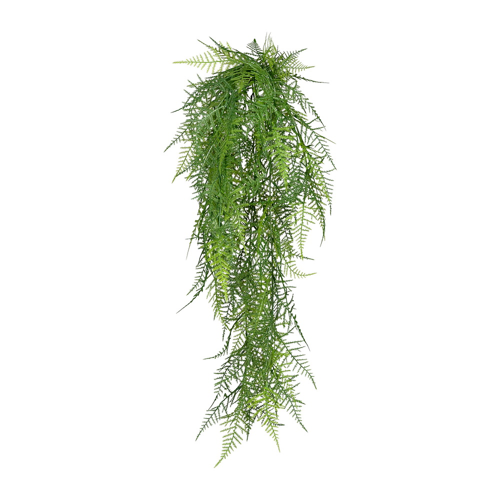 Kunststoff Top Qualität Asparagus Zweig hängend 80cm Länge/ 4 Triebe 