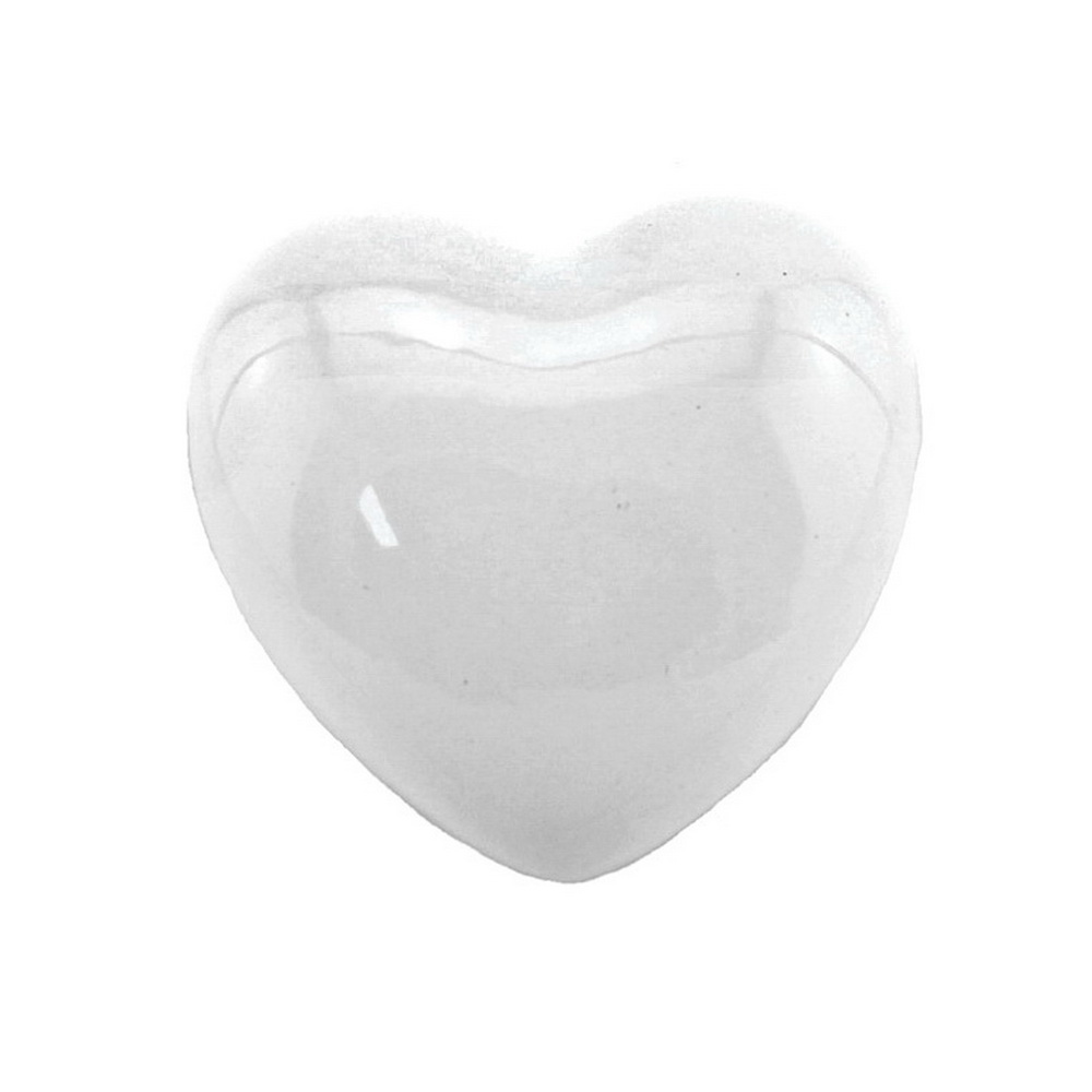 12x Porzellanherzen weiß glänzend, L6cm x B6,5cm, Keramik Herz !!!
